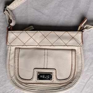 Relic crossbody purse, off-white color